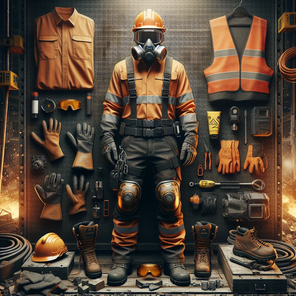Bathroom demolition mistakes - Demolition safety equipment laid out β hard hat, safety glasses,