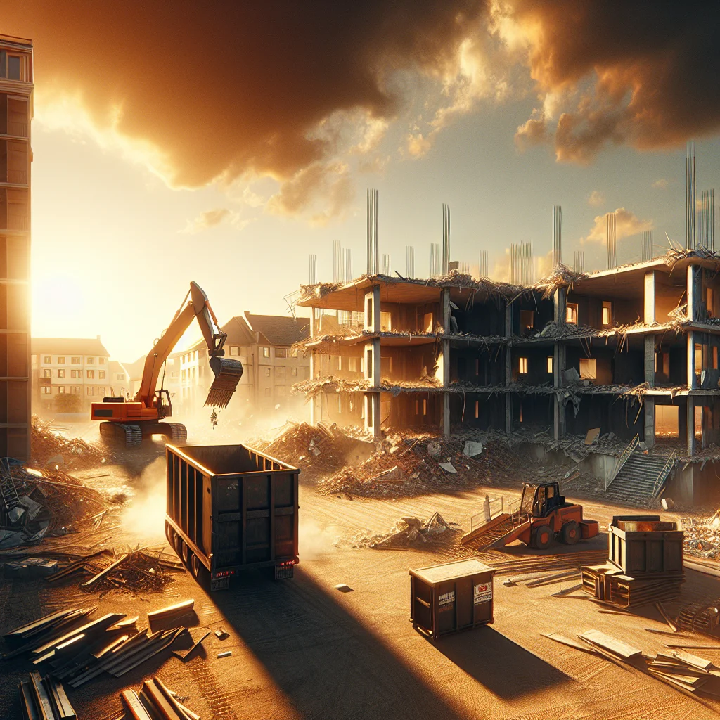 Hazard identification - Completed residential demolition project, clean cleared space ready for renovation,